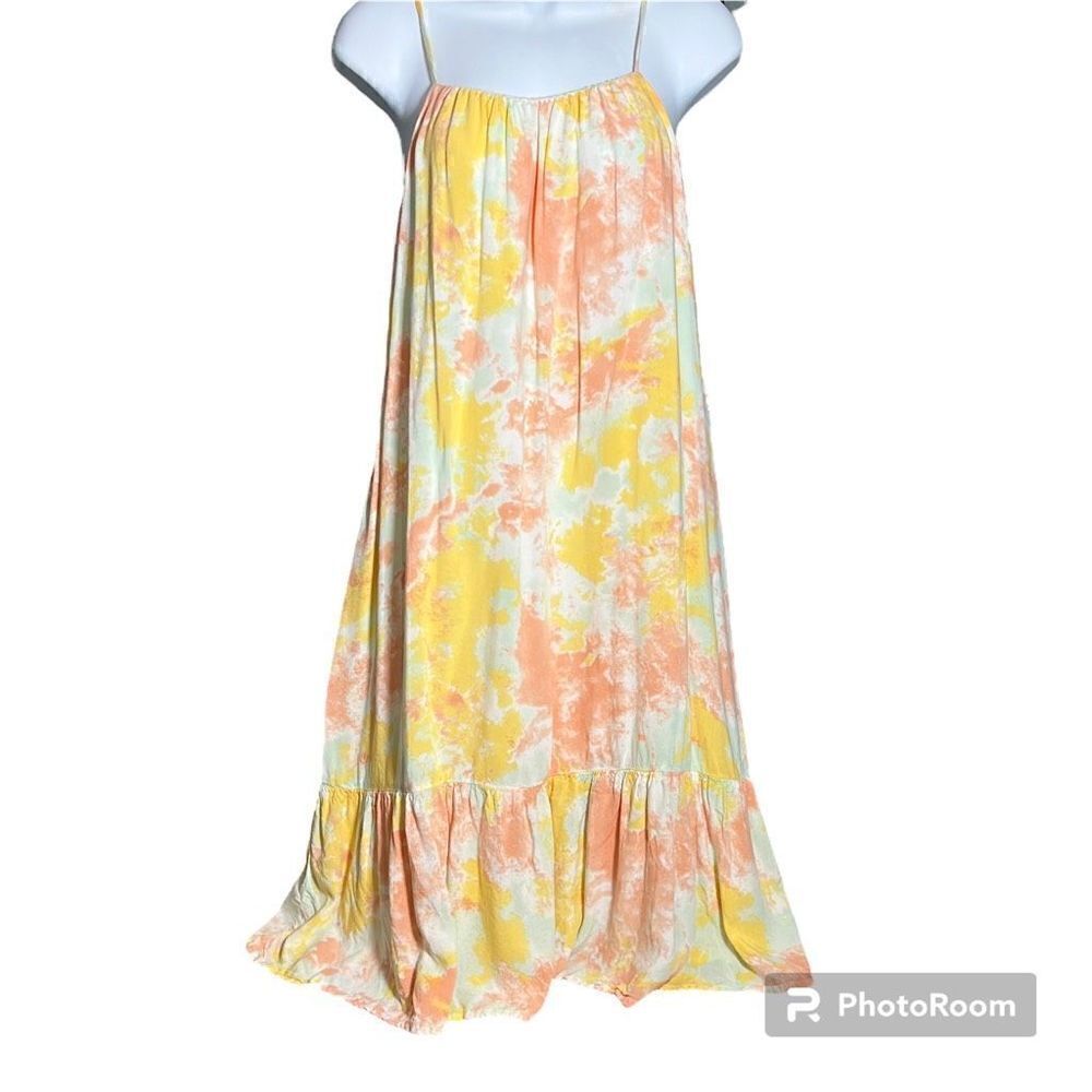 BLUE RAIN Samie Tie-Dye Mini Dress Size S
